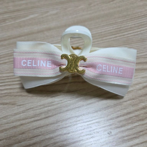 셀린느 리본 클립 헤어핀 이미지