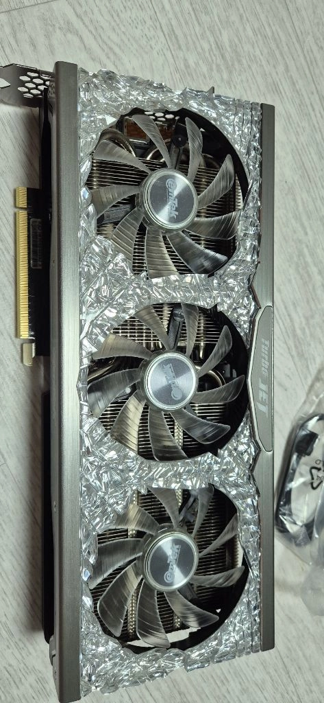 RTX 3080 터보젯 이엠텍 10GB 그래픽카드(보석바) 이미지