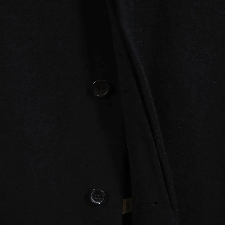 105 YSL 입생로랑 발마칸 싱글 코트 레귤러핏 블랙 이미지