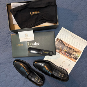 로크(Loake) 로퍼 Lambeth Black(람베스 블랙) / Seoul Edition(서울 에디션) 이미지