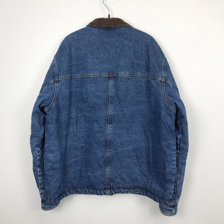 랭글러 Wrangler 90s 시어링 라이닝 워크 데님 자켓 남성XL 이미지