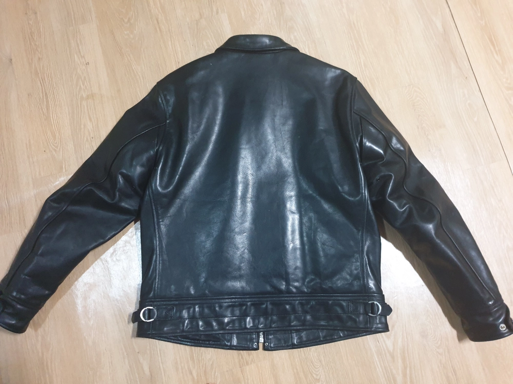 jiashi leather 중홀랜드 말가죽 스포츠자켓 이미지