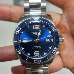 론진 하이드로콘퀘스트 청판 오토매틱 시계 41mm 이미지