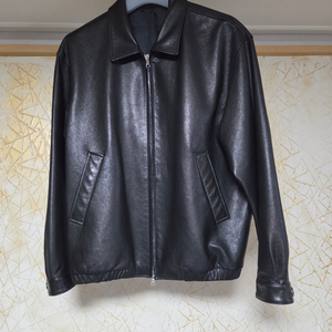 25fw sew 레더 블루종 가죽자켓 블랙 사이즈 2 100~103 실착 5회 미만 상태 매우 좋습니다. 이미지