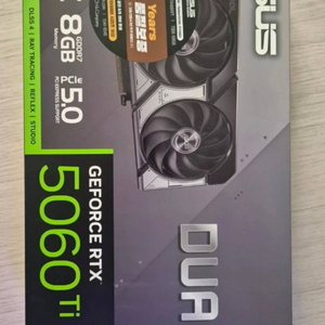 ASUS DUAL RTX 5060Ti 8GB 그래픽카드 판매해요 이미지