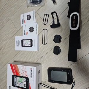 사이클링 GPS 컴퓨터 이미지