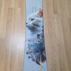 2425 AVEL화이트캣 스노우보드 데크 카본 152 이미지