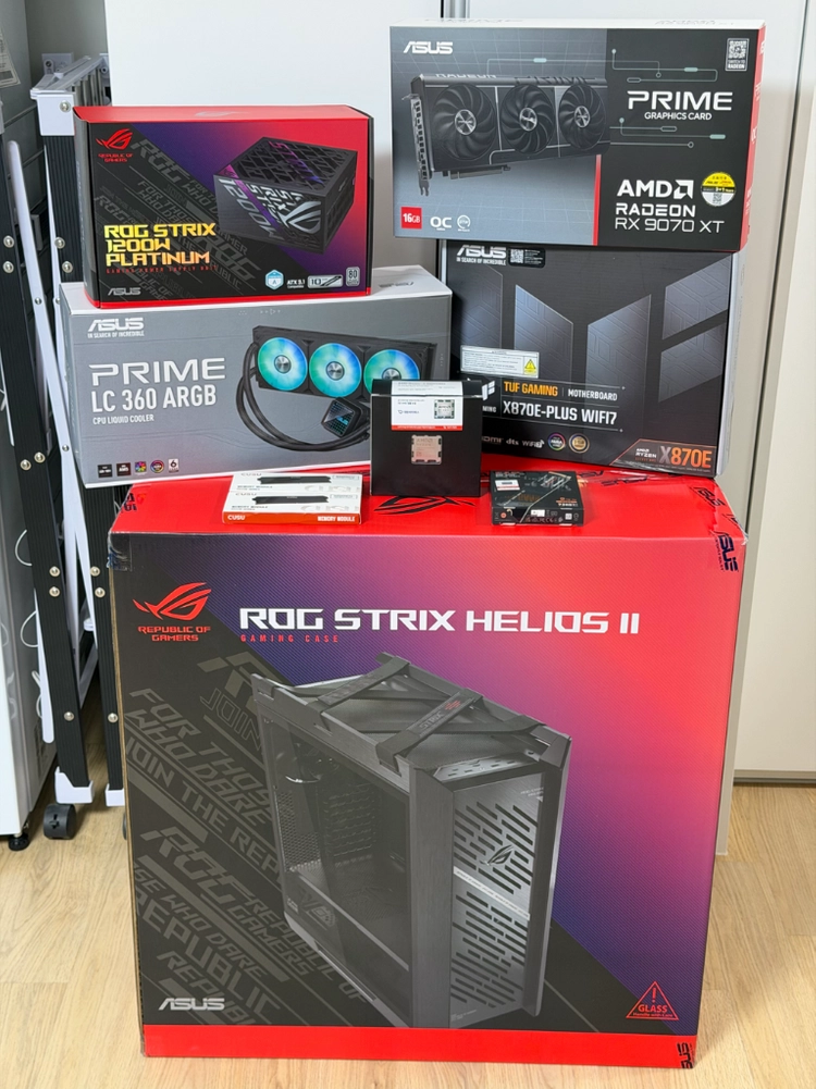 9950X3D2 듀얼 X870E 64GB 2TB 초고사양 반본체 이미지