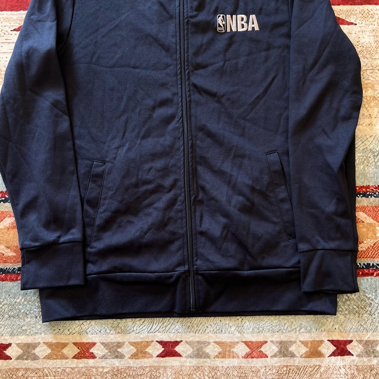 NBA 로고 프린팅 져지 트랙탑 자켓 [네이비] L/100 이미지