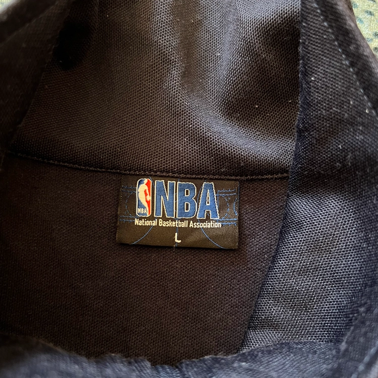 NBA 로고 프린팅 져지 트랙탑 자켓 [네이비] L/100 이미지
