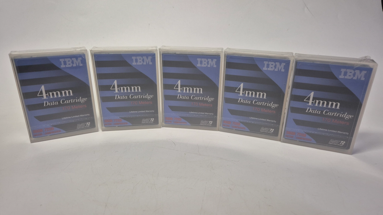 IBM 4mm DAT 테이프 (미개봉) 이미지