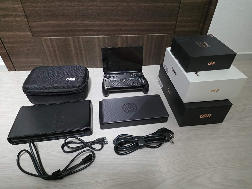 GPD WIN MINI 7840U + G1 외장GPU 타오투 - 안심되는 중고거래