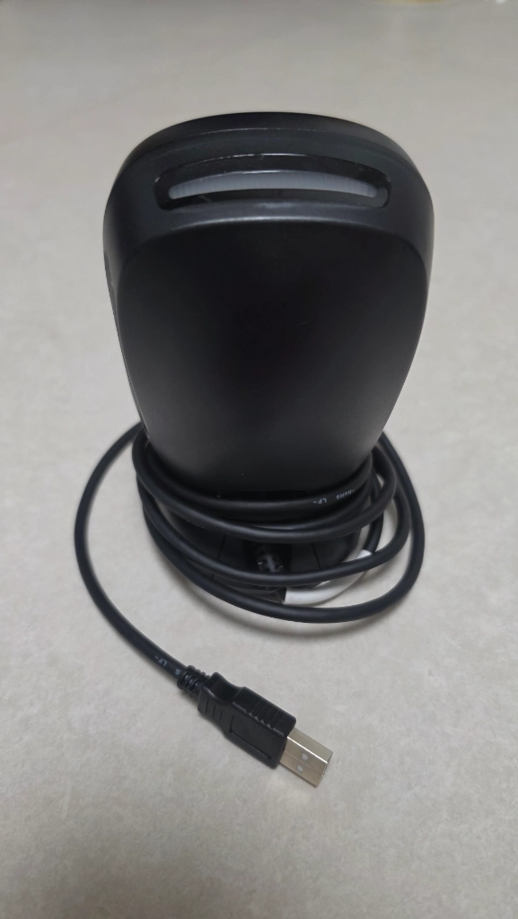 제브라 Zebra DS9208 유선 1D, 2D 탁상용 바코드 스캐너 이미지