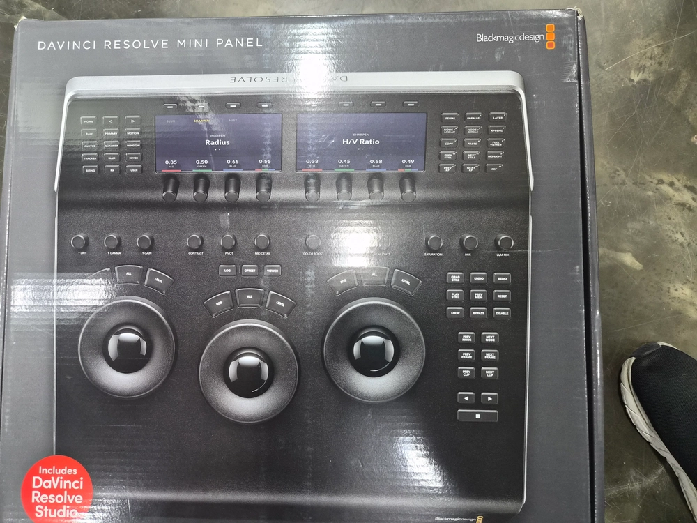 블랙매직 DaVinci Resolve Mini Panel 다빈치리졸브 미니 패널 이미지