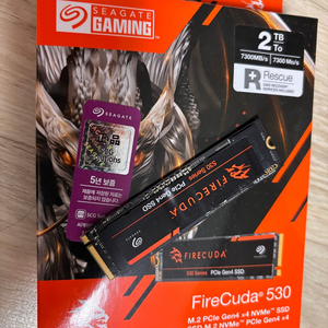 Firecuda 530 2TB NVME 파이어쿠다 530 이미지