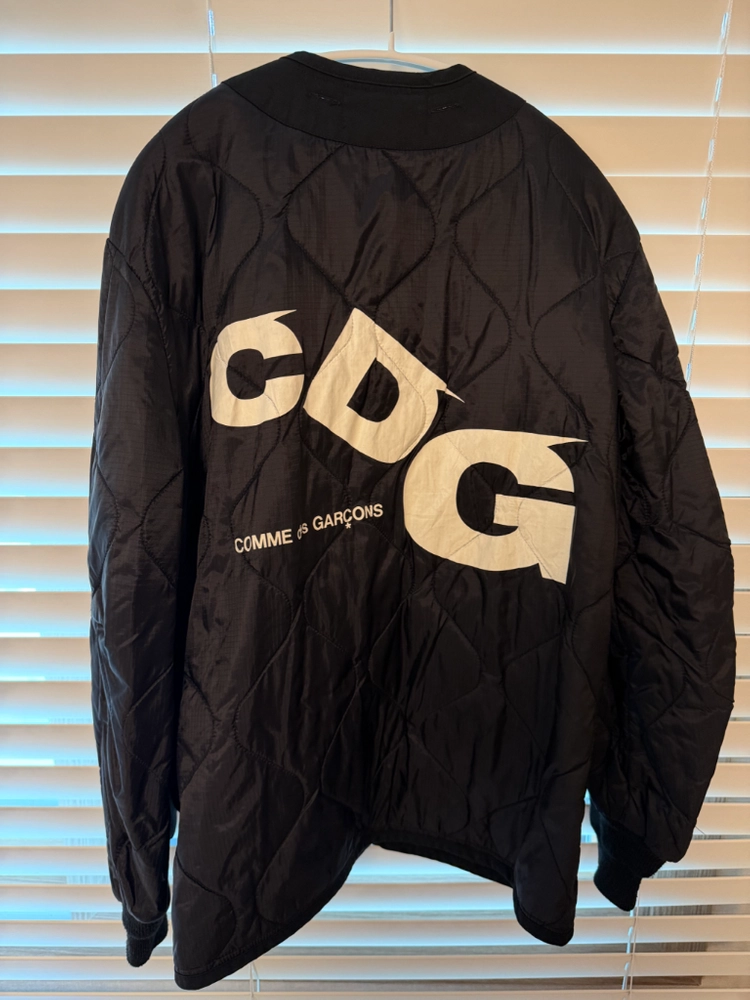 CDG 꼼데 알파인더스트리 자켓 블랙 S 이미지