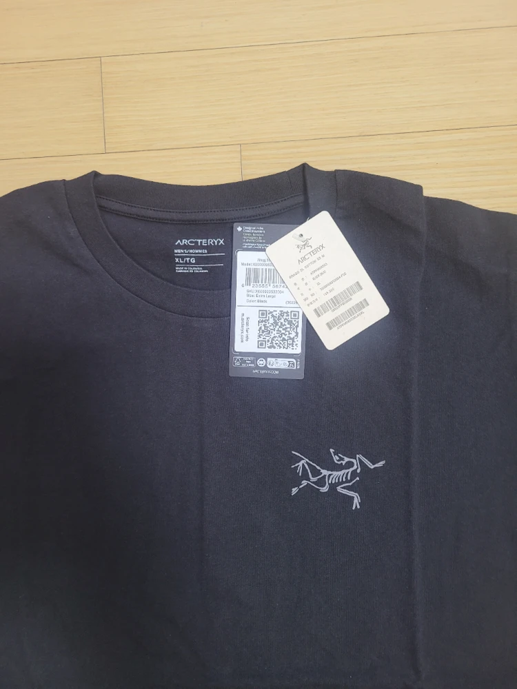 아크테릭스 반팔티 S,M,XL (새상품) 이미지