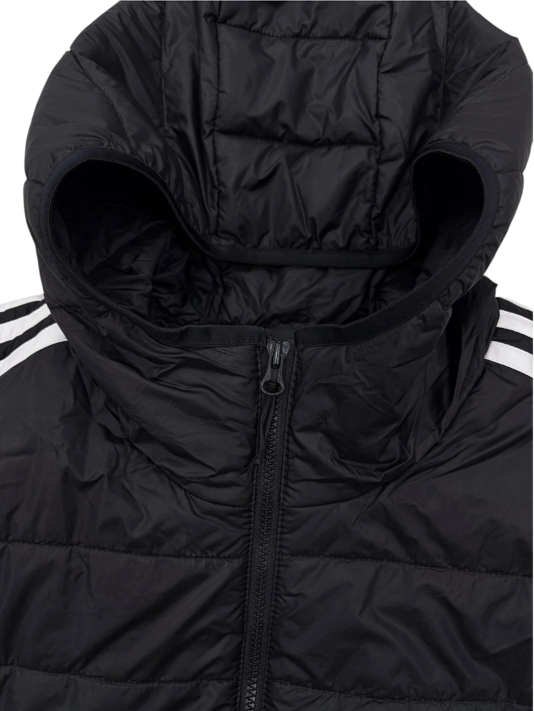 아디다스 후드 경량패딩 블랙 (XL) 이미지