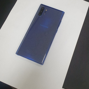 갤럭시 노트10플러스 256GB 블루 SK 기능정상 중고폰 049521 이미지