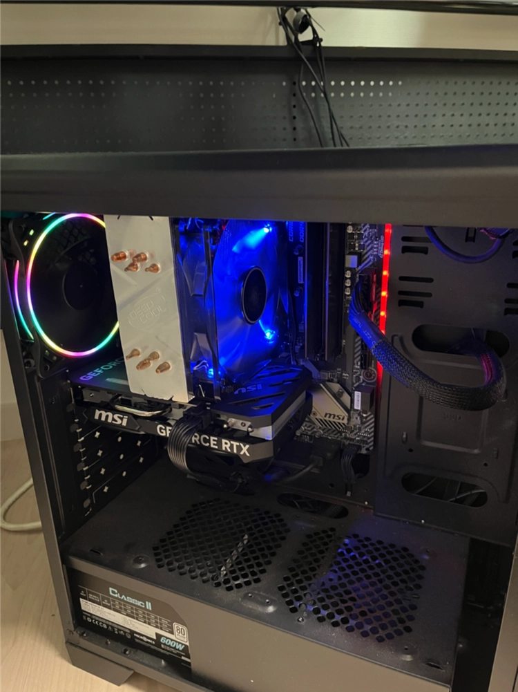 고성능 게이밍 PC 5700x3d 4060ti 16gb 이미지