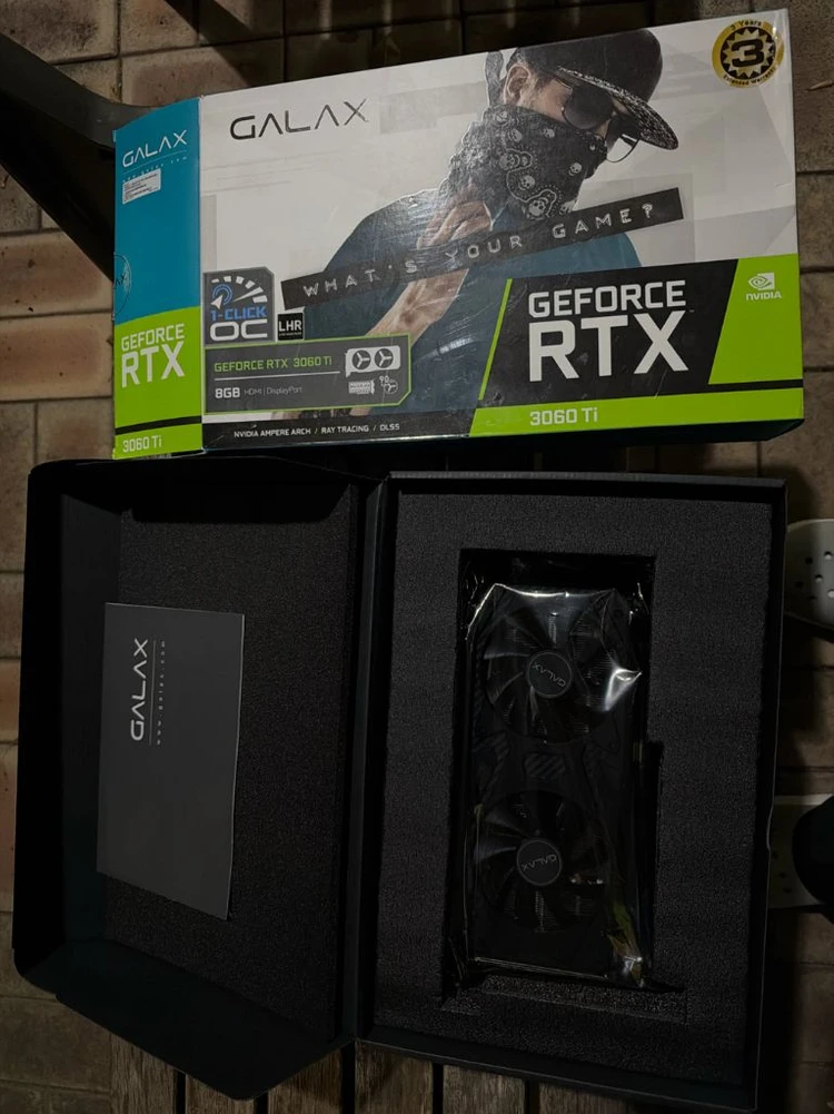 갤럭시 RTX 3060 Ti 1-Click OC LHR 8GB - 안심되는 중고거래