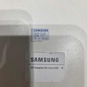 삼성 evo plus 512 2024년형 +어댑터 이미지