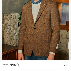 헤지스 해리스 트위드 자켓 110 이미지