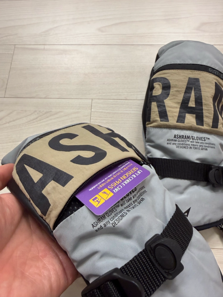아스람 스노우보드 벙어리 장갑 M 이미지