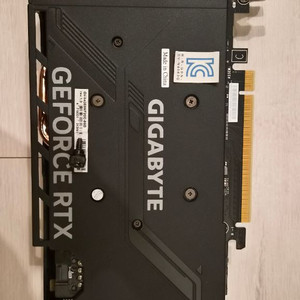 기가바이트 윈드포스 OC RTX 4060 그래픽카드 이미지