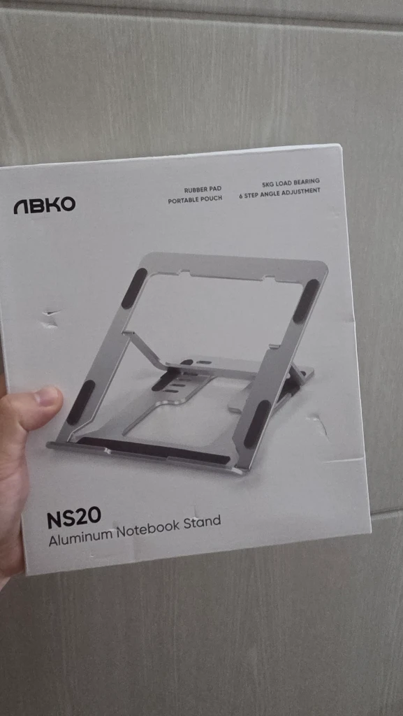 앱코 NS20 알루미늄 노트북 스탠드 새것 판매합니다 이미지