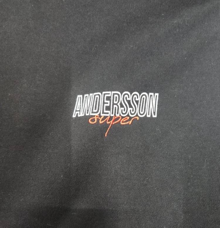 (새상품) ANDERSSON BELL 후드티 블랙 XL 이미지
