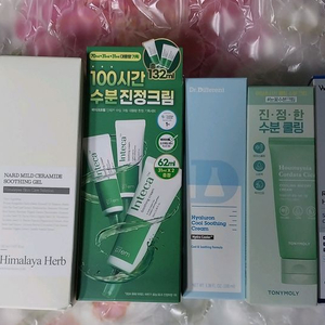 수딩,쿨링크림12종)디어클레어스아비브,에스트라,닥터디퍼런트,구달,리얼베리어,메이크프렘,큐어 알로에 수딩젤,나 이미지