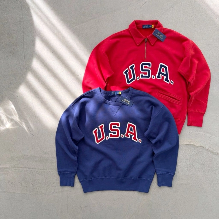 폴로 빈티지 USA 스웨트셔츠 이미지
