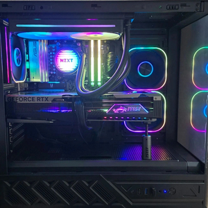 9800X3D 뱅가드5080 2TB 32GB 수냉 1000W 완본체 이미지