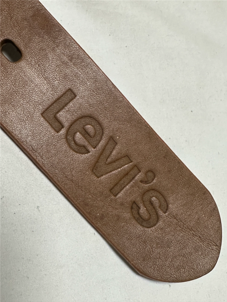 리바이스 Levis 아메리칸 빈티지 천연 소가죽 벨트 이미지