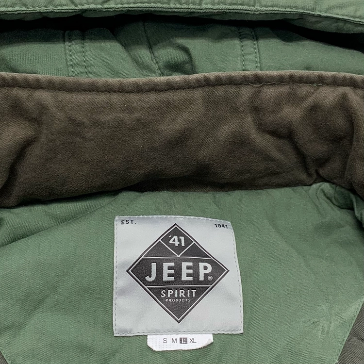 JEEP 지프 밀리터리 패딩조끼 베스트 이미지