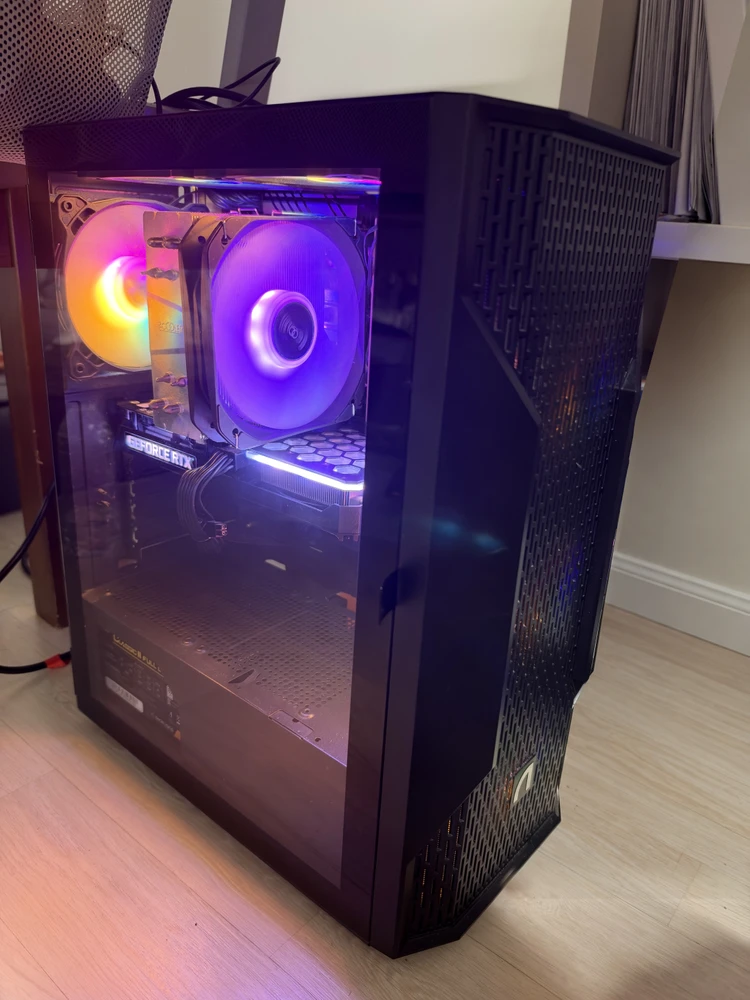 i5-12400F + RTX 3060 12GB 게이밍 본체 (16GB / NVMe 500GB / RGB) 이미지