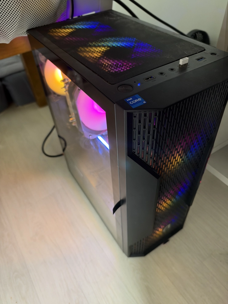 i5-12400F + RTX 3060 12GB 게이밍 본체 (16GB / NVMe 500GB / RGB) 이미지