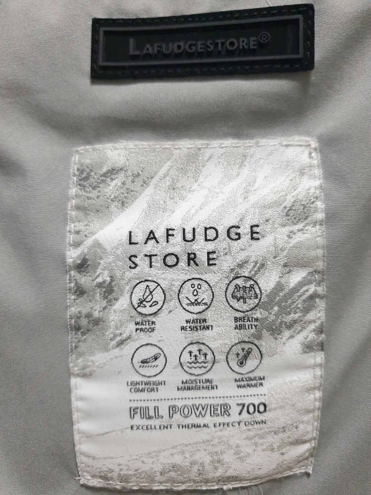 무신사 LAFUDGE STORE 다운 패딩 95사이즈 이미지