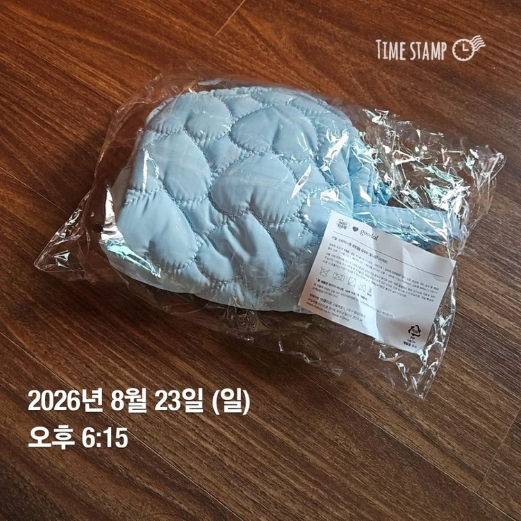 구달 스타 티니핑 빛나핑 하트퀄팅 파우치 이미지