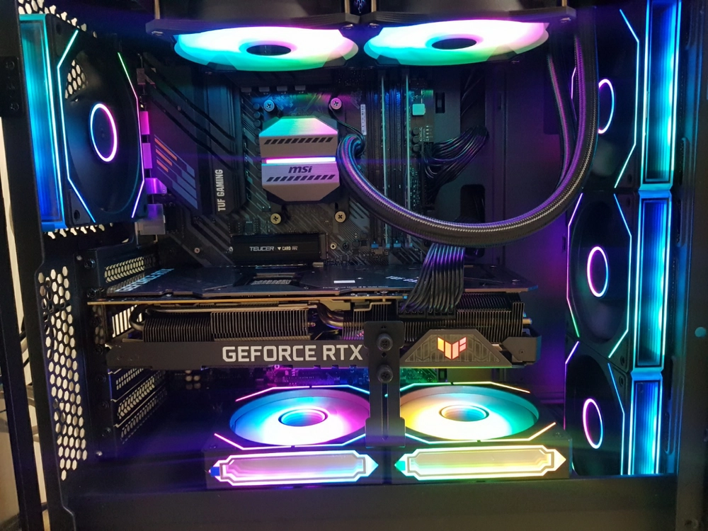 라이제 5900X 수냉 32G 1T RTX 3080TUF 본체 미사용 신품급 이미지