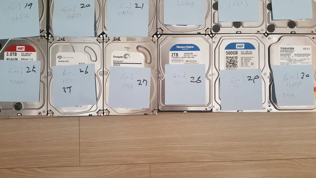 하드디스크 (HDD) 6TB, 4TB, 2TB, 500G 수량 팝니다 이미지
