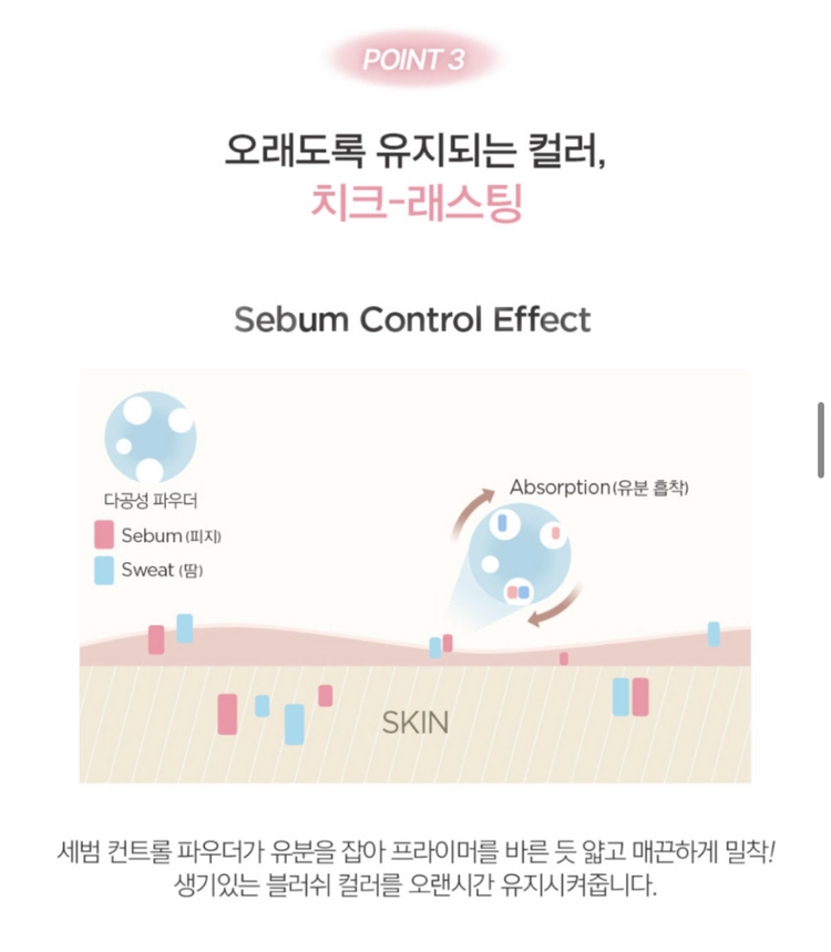 [미개봉/새제품]정샘물 아티스트 쿠션 블러쉬 블러 이미지