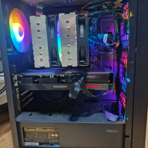 컴퓨터 본체 풀셋 풀세트 게이밍 pc 판매 라이젠 7500f 고사양 이미지