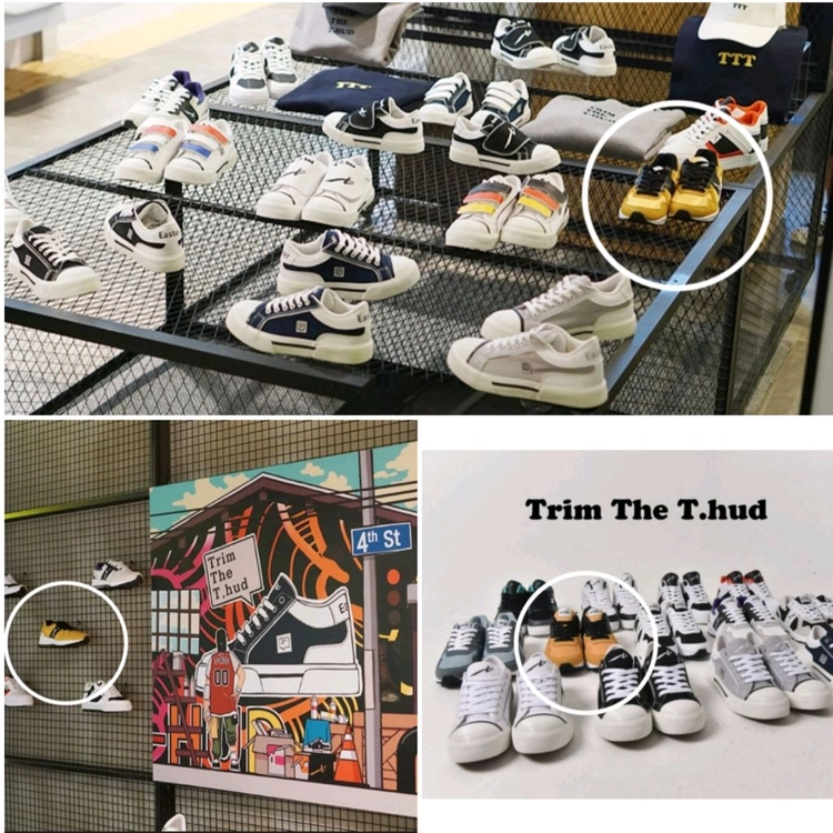 T.hud 티허드 얼반레이서 머스타드 운동화,스니커즈 이미지