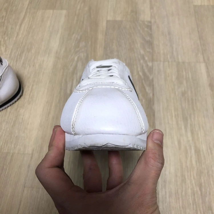 (275) 나이키 NIKE 클래식 코르테즈 레더 화이트 블랙 코르테즈 이미지