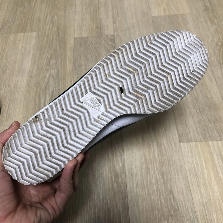 (275) 나이키 NIKE 클래식 코르테즈 레더 화이트 블랙 코르테즈 이미지