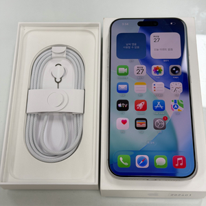 아이폰17프로맥스 256gb 실버 이미지