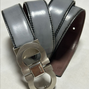 페라가모 Ferragamo 간치니 더블 페이스 가죽 벨트 이미지