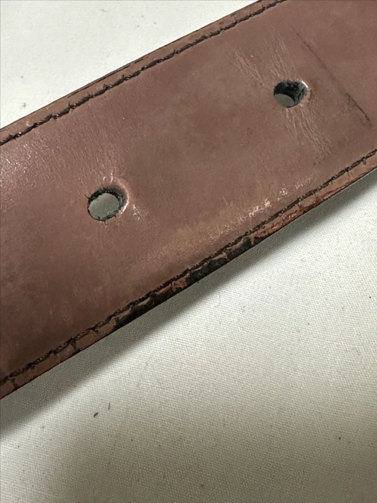 페라가모 Ferragamo 간치니 더블 페이스 가죽 벨트 이미지